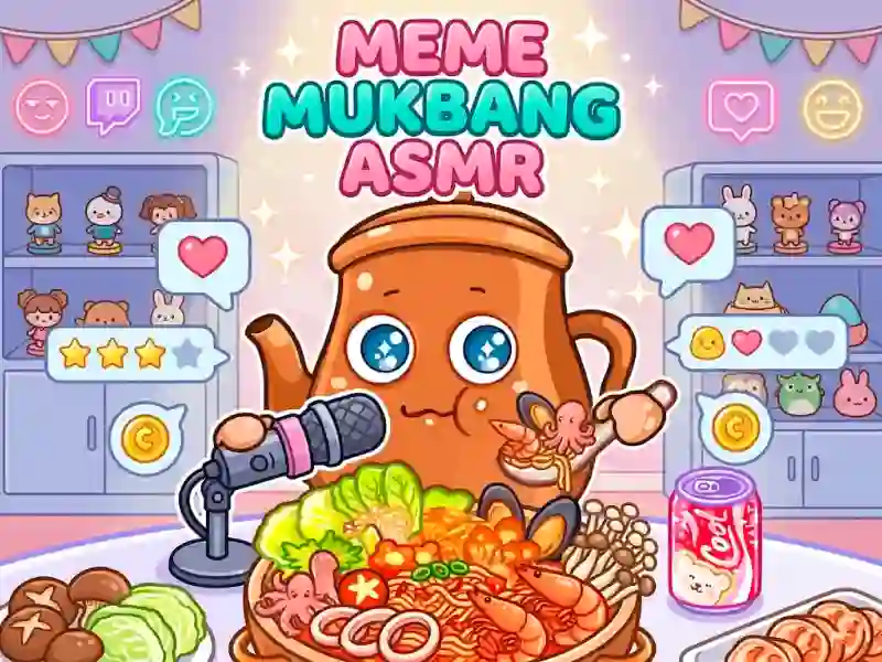 თამაში Meme Mukbang ASMR Game ონლაინ