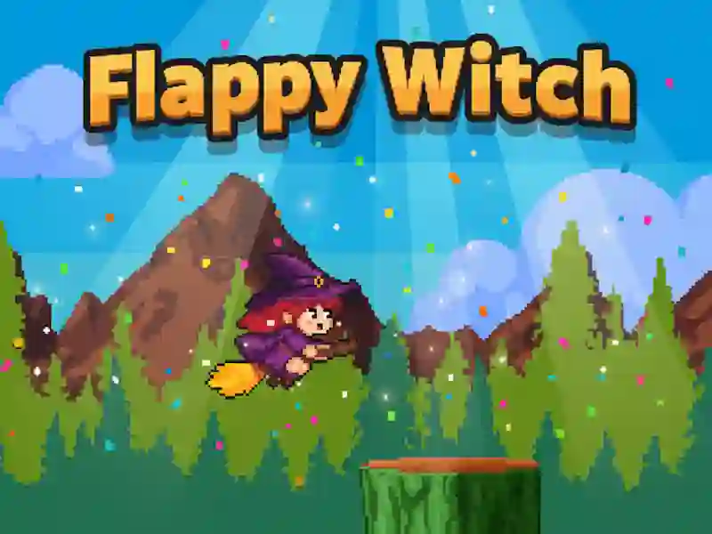 თამაში Flappy Witch ონლაინ