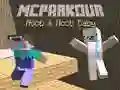 თამაში MCParkour ნუბი და ნუბი ბაღი ონლაინ თამაში MCParkour ნუბი და ნუბი ბაღი ონლაინ