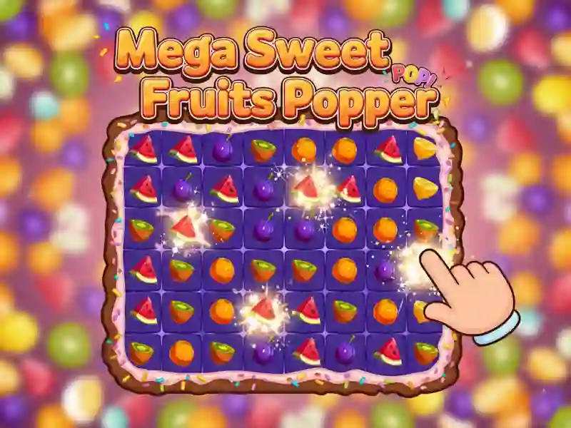 თამაში Mega Sweet Fruits Popper ონლაინ
