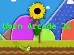 თამაში Worm Arcade 2D ონლაინ