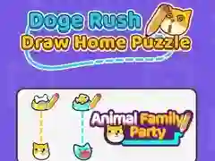 თამაში Doge Rush: დაასახათ სახლის თავსატეხი ონლაინ