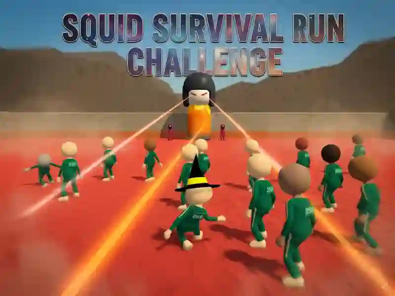 თამაში Squid Survival Run გამოწვევა ონლაინ