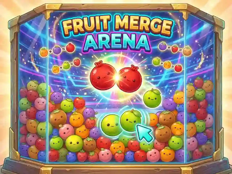 თამაში Fruit Merge Arena ონლაინ