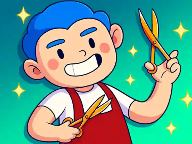 თამაში Idle Barber Shop ონლაინ