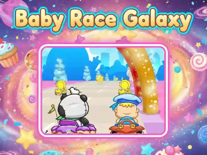 თამაში Baby Race Galaxy ონლაინ