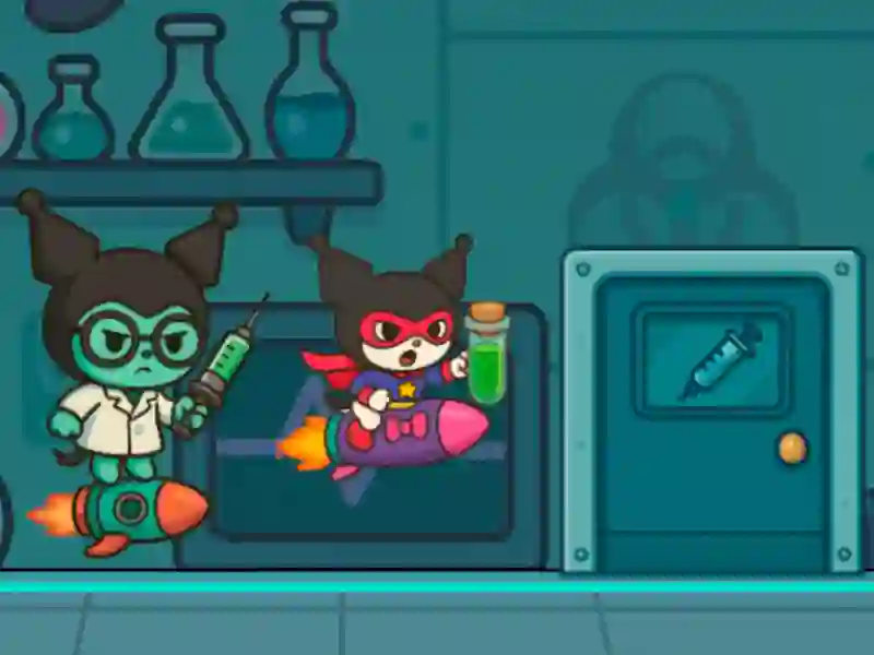 თამაში Kitty Kuro Lab Escape ონლაინ
