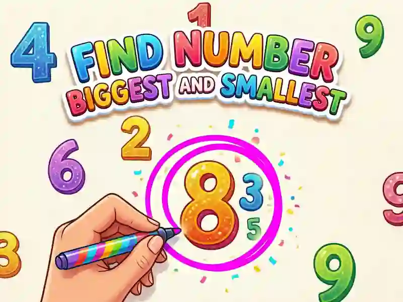 თამაში Find Number Biggest and Smallest ონლაინ