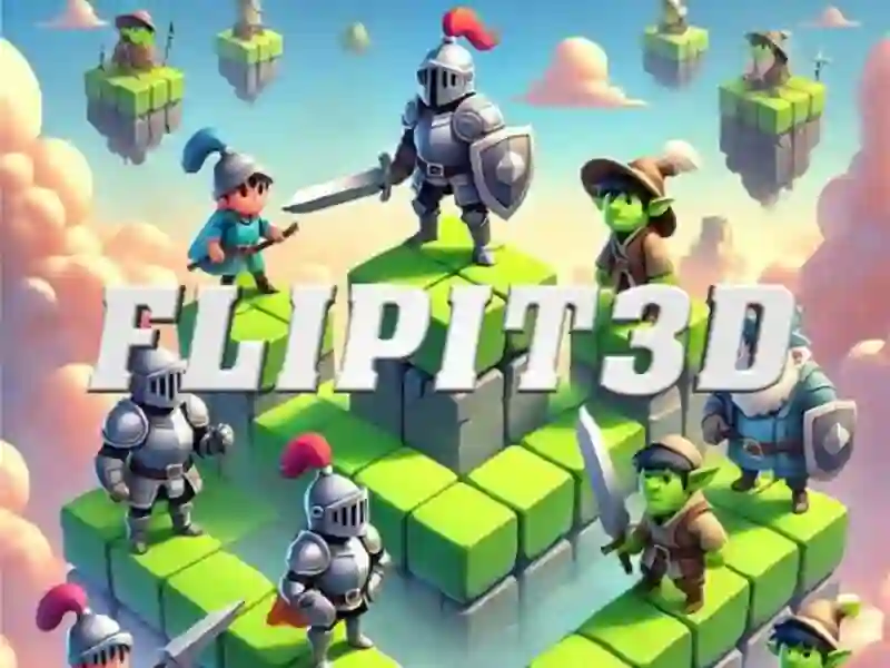 თამაში Flip It 3D ონლაინ