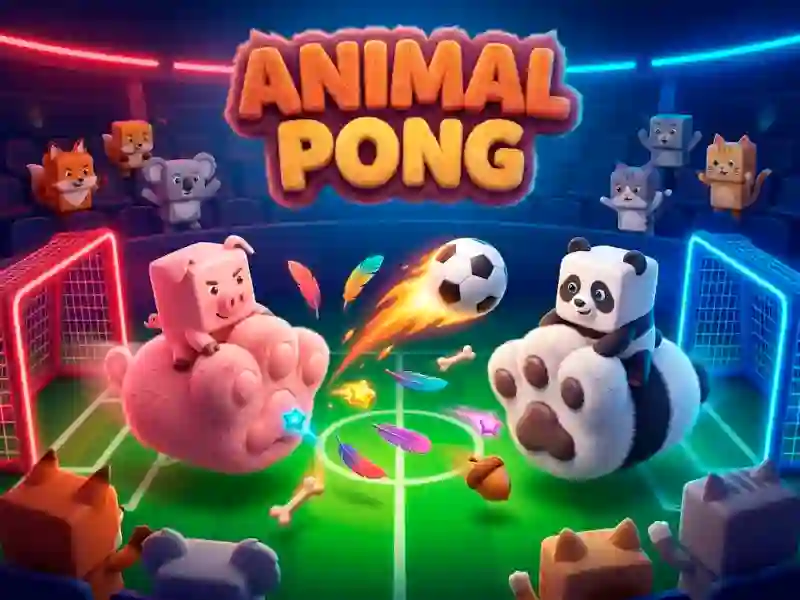 თამაში Animal Paws Pong ონლაინ