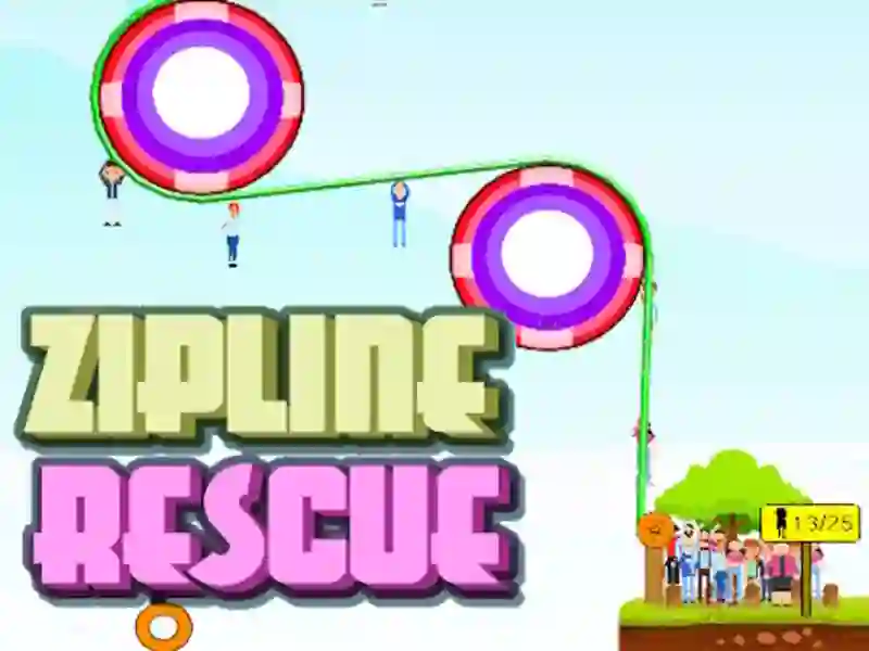 თამაში Zipline ხალხის სამაშველო ონლაინ თამაში Zipline ხალხის სამაშველო ონლაინ