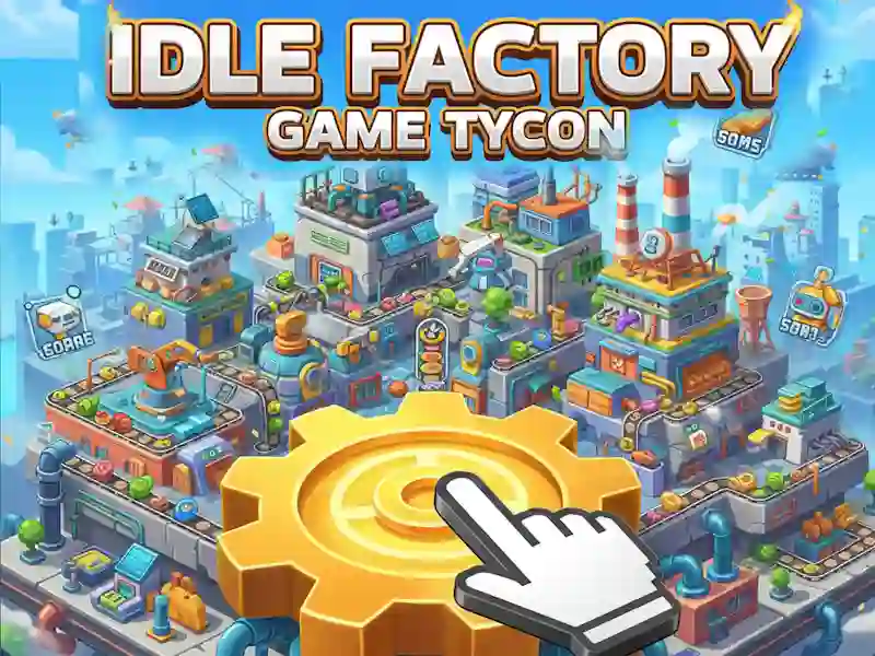 თამაში Idle Factory თამაშის Tycoon ონლაინ