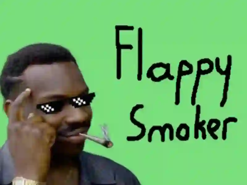 თამაში Flappy Smoker ონლაინ