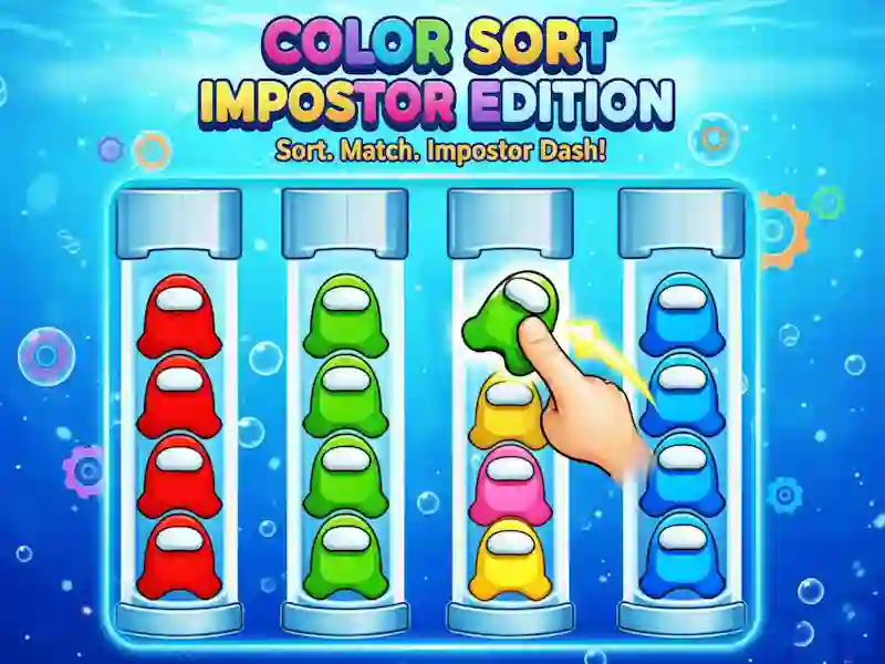 თამაში Color Sort Impostor Edition ონლაინ