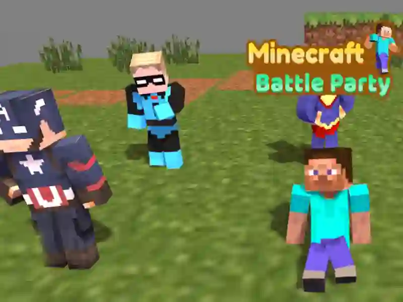 თამაში Minecraft Battle Party ონლაინ