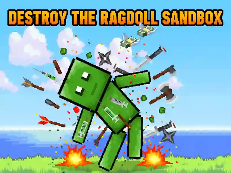 თამაში გაანადგურე Ragdoll Sandbox ონლაინ