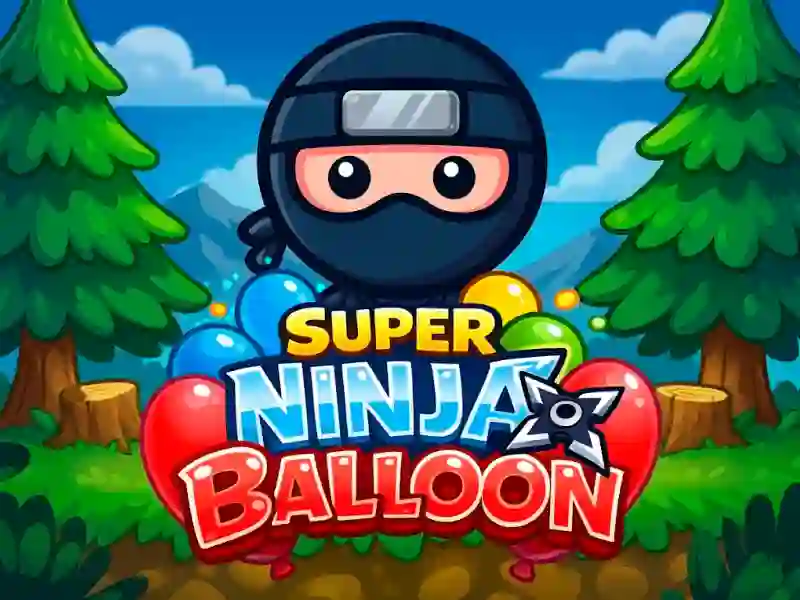თამაში Super Ninja Balloon ონლაინ