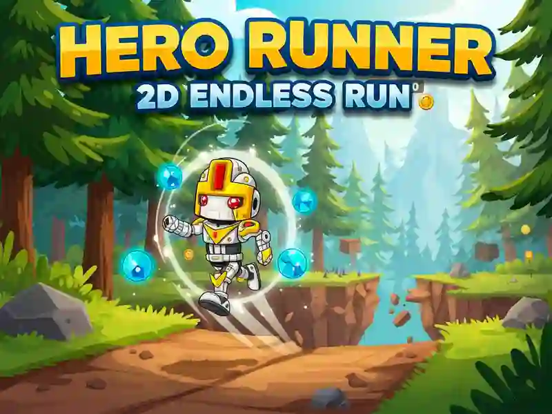თამაში Hero Runner 2D Endless Run ონლაინ