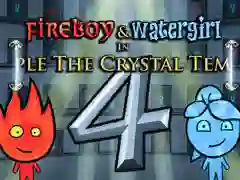 თამაში ცეცხლის ბიჭი და წყლის გოგო 4: კრისტალური ტაძარი ონლაინ