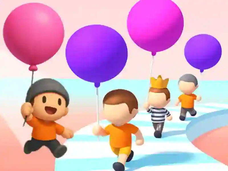 თამაში Balloon Heroes Run & Rise ონლაინ თამაში Balloon Heroes Run & Rise ონლაინ