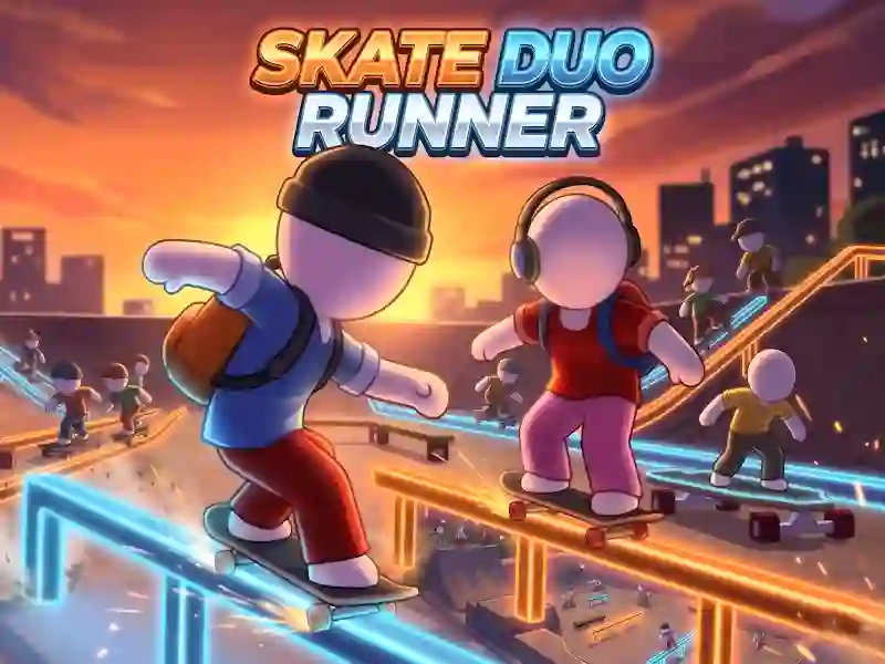 თამაში Skate Duo Runner ონლაინ