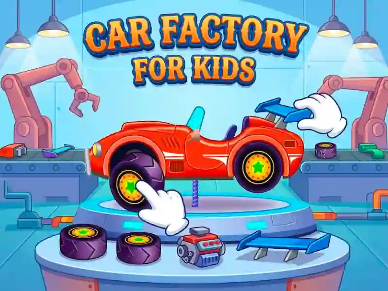 თამაში Car Factory For Kids ონლაინ