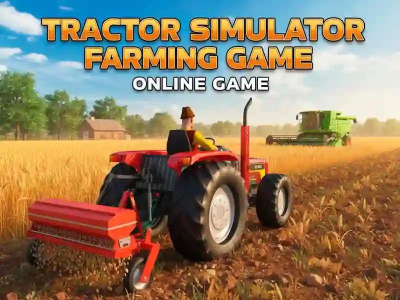 თამაში Tractor Simulator Farming თამაში ონლაინ