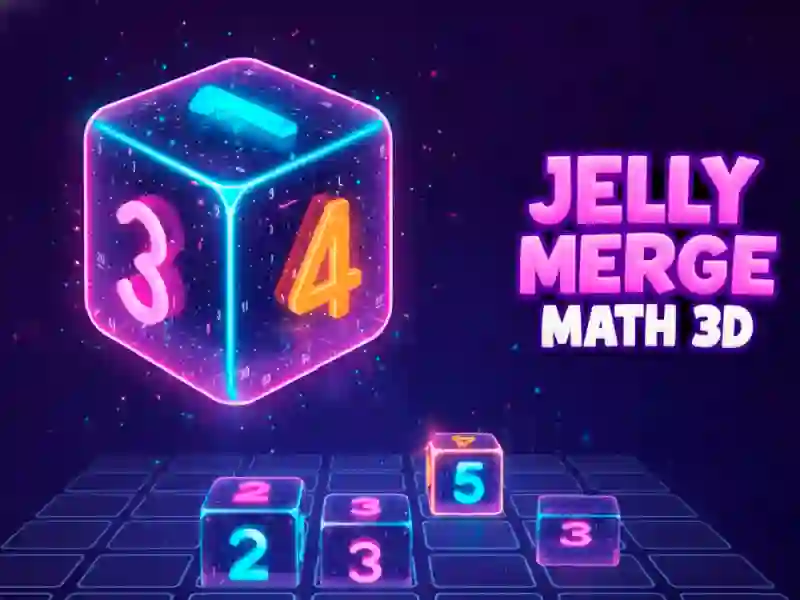 თამაში Jelly Merge Math 3D ონლაინ