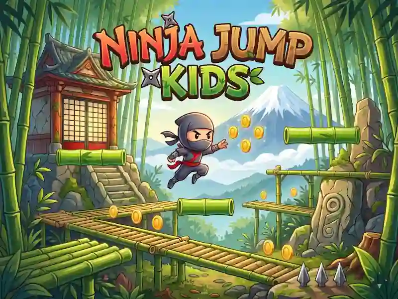 თამაში Ninja Jump Kids ონლაინ