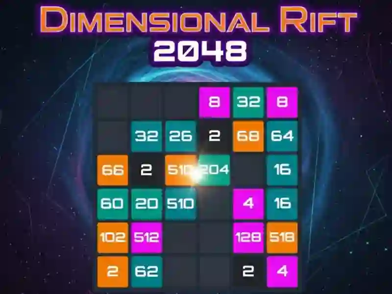 თამაში Dimensional Rift 2048 ონლაინ