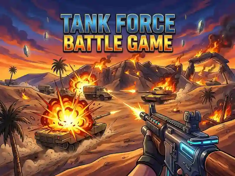 თამაში Tank Force Battle Game ონლაინ