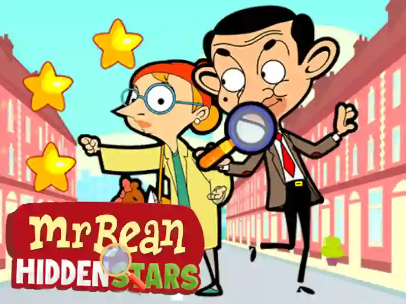 თამაში Mr. Bean Hidden Stars ონლაინ