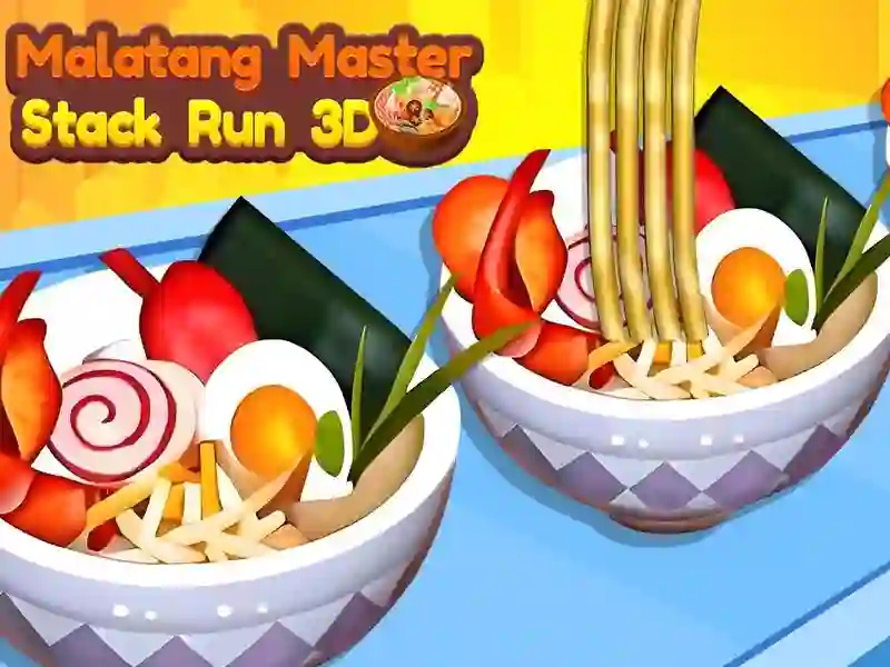 თამაში Malatang Master Stack Run 3D ონლაინ