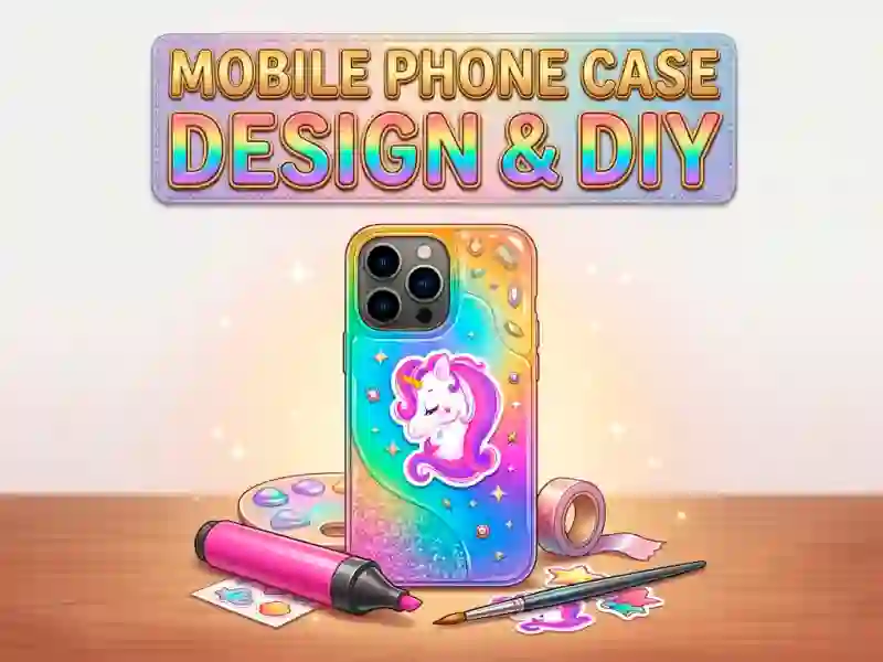 თამაში Mobile Phone Case Design & DIY ონლაინ