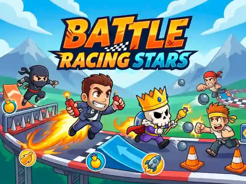 თამაში Battle Racing Stars ონლაინ