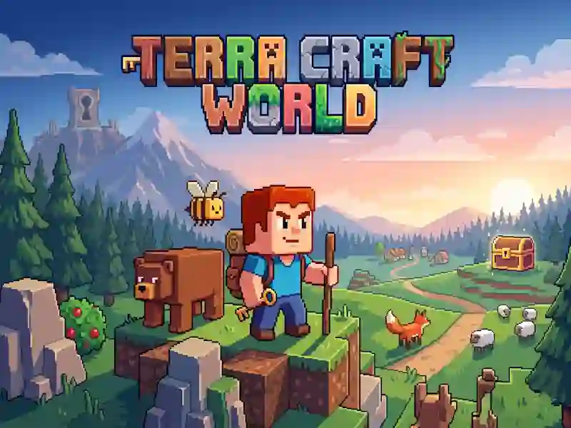 თამაში Terra Craft World ონლაინ