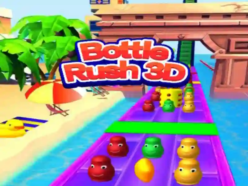 თამაში Bottle Rush 3D ონლაინ თამაში Bottle Rush 3D ონლაინ