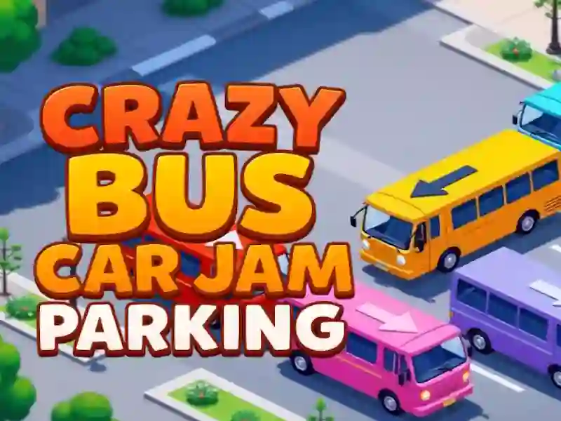 თამაში Crazy Bus Car Jam პარკინგი ონლაინ