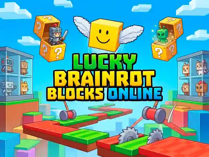 თამაში Lucky Brainrot Blocks Online ონლაინ