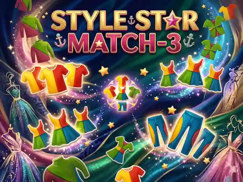 თამაში Style Star Match-3 ონლაინ