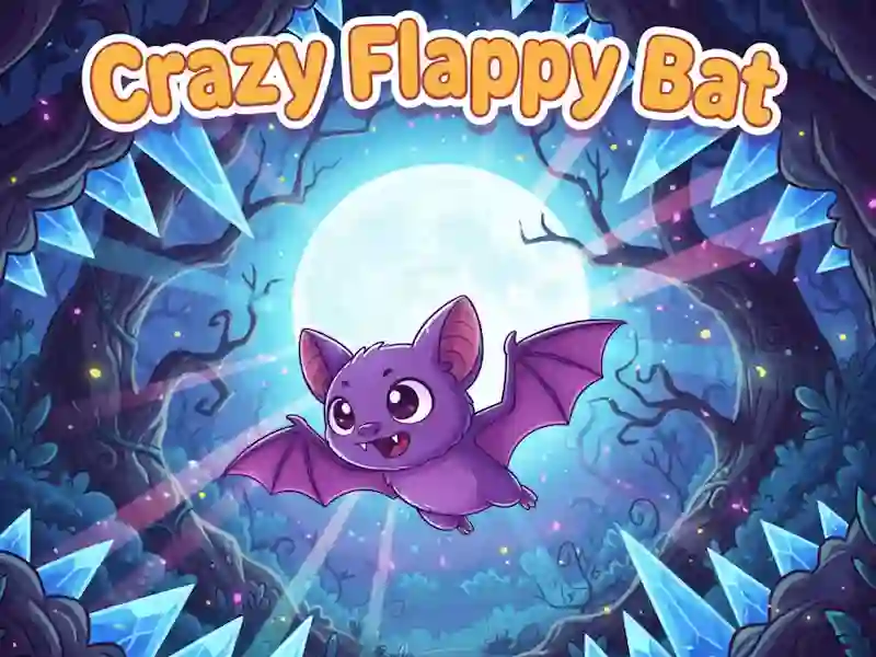 თამაში Crazy Flappy Bat ონლაინ