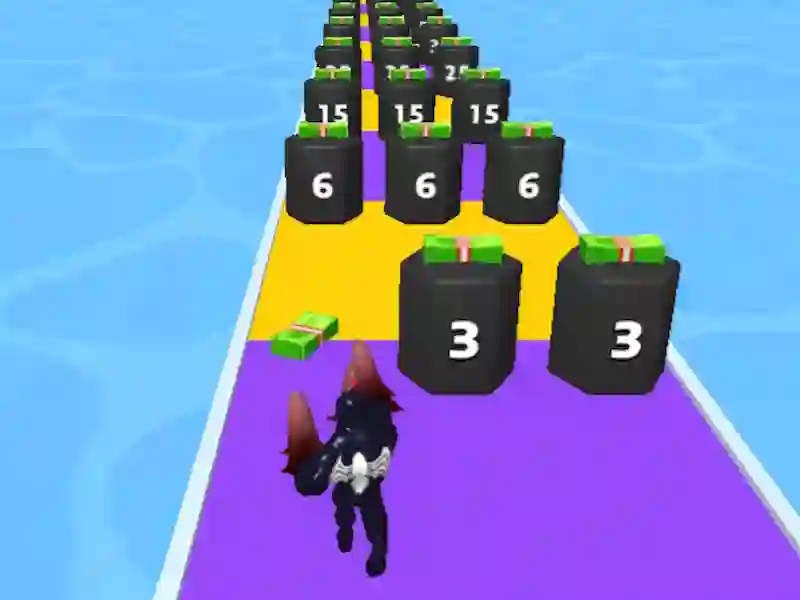 თამაში Venom Run 3D ონლაინ