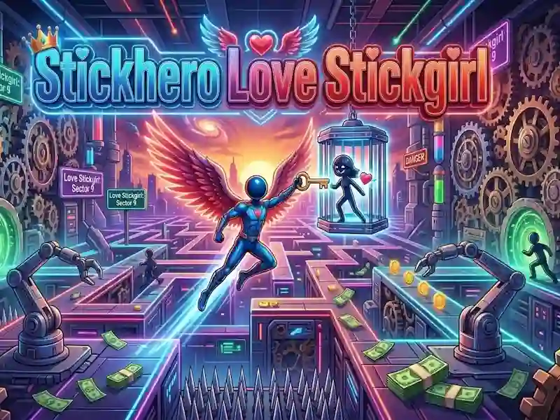 თამაში Stickhero Love Stickgirl ონლაინ