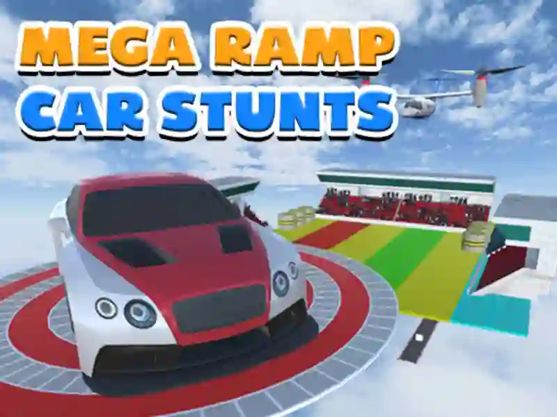 თამაში ექსტრემალური მეგა ramp მანქანის stunts ონლაინ