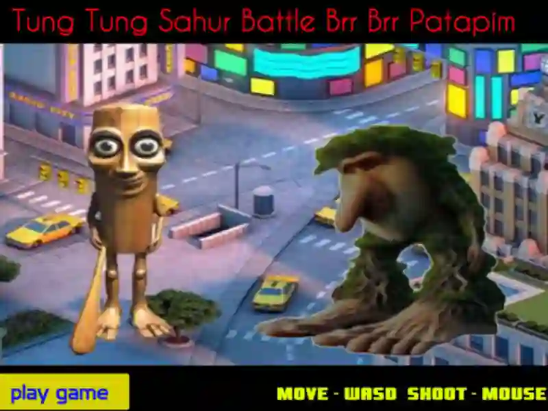 თამაში Tung Tung Sahur Battle BRR BRR PATAPIM ონლაინ