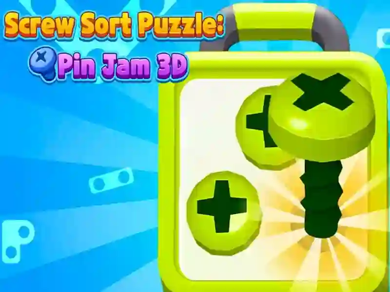 თამაში Screw Sort Puzzle Pin Jam 3D ონლაინ