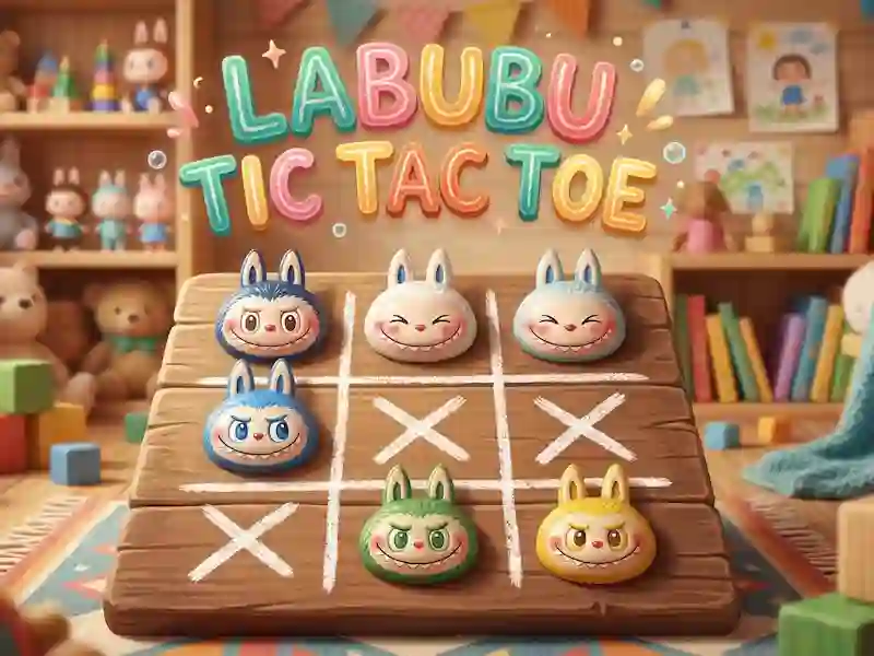 თამაში Labubu Tic Tac Toe ონლაინ