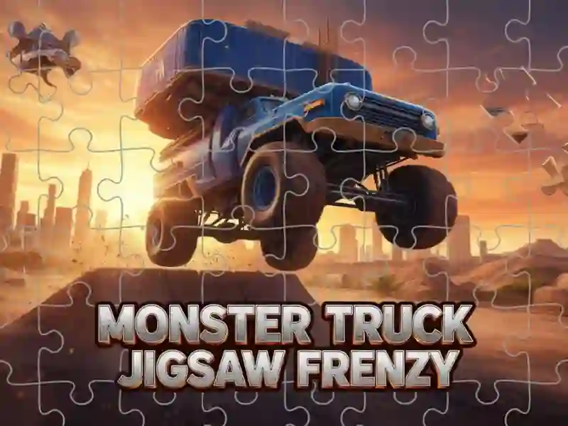 თამაში Monster Truck Jigsaw Frenzy ონლაინ