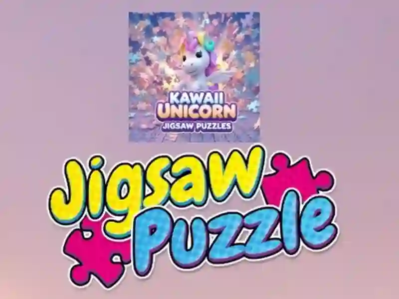 თამაში Kawaii unicorn jigsaw თავსატეხები ონლაინ