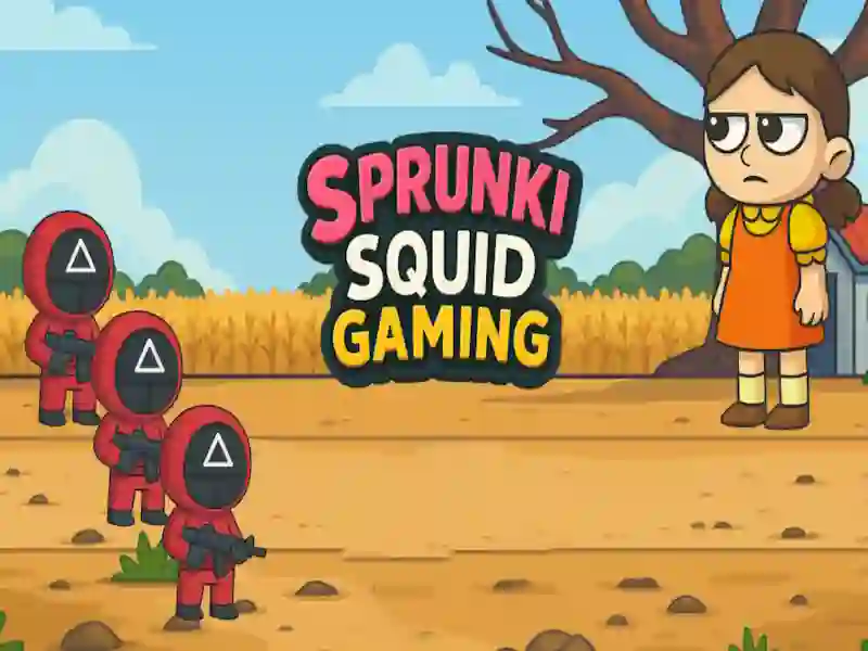 თამაში Sprunki squid gaming ონლაინ